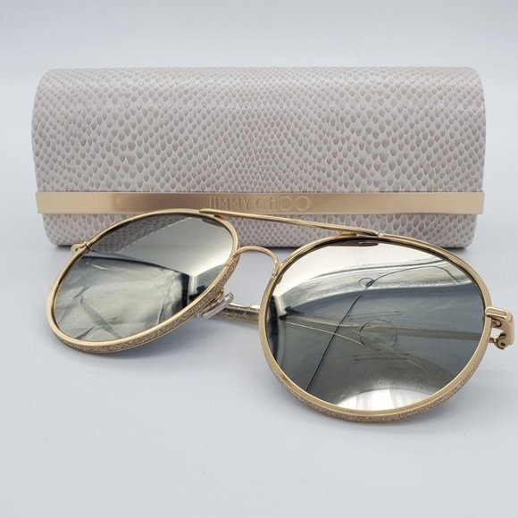 Jimmy Choo Accessories - BRAND NEW Jimmy Choo Leni/F/S Glitter Sunglasses